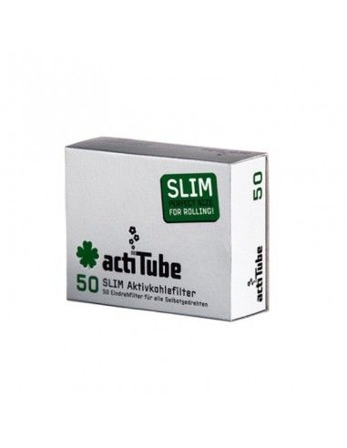 Filtros De Carbón Activado Actitube Slim 6,9 Mm...