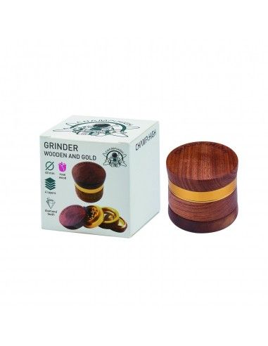 Grinder Madera Champ High Wooden 4 Piezas 60Mm...