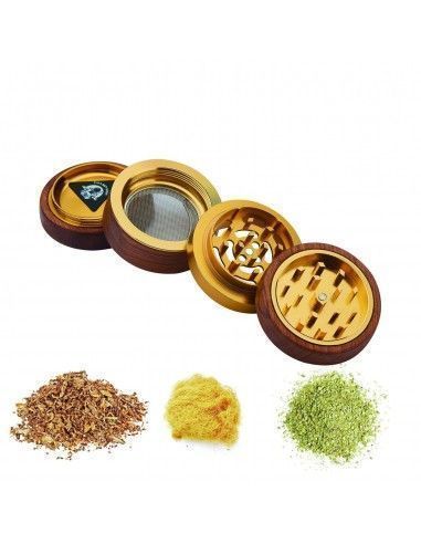 Grinder Madera Champ High Wooden 4 Piezas 60Mm...