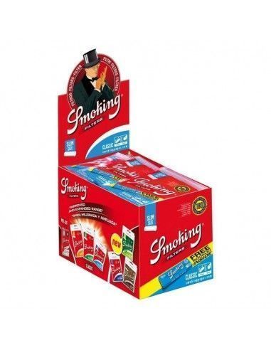 Filtros Smoking Classic Slim 6Mm 180 + Papel...